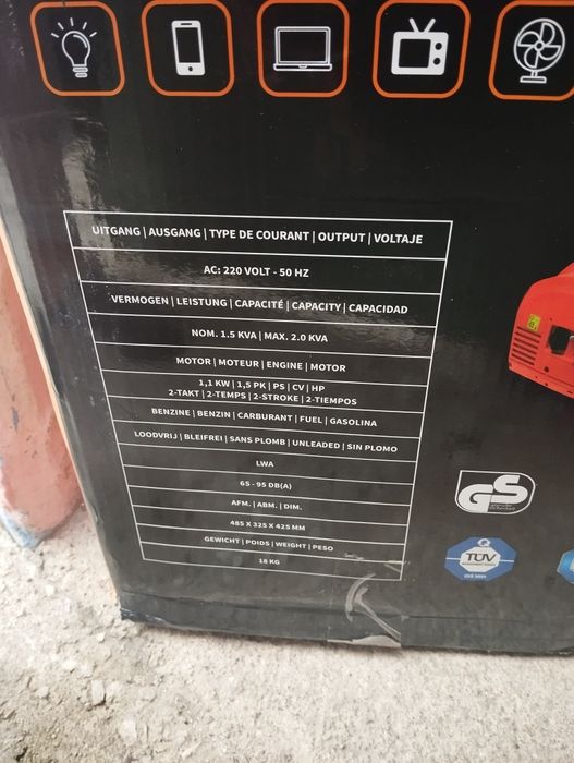 Gerador  a gasolina  inverter