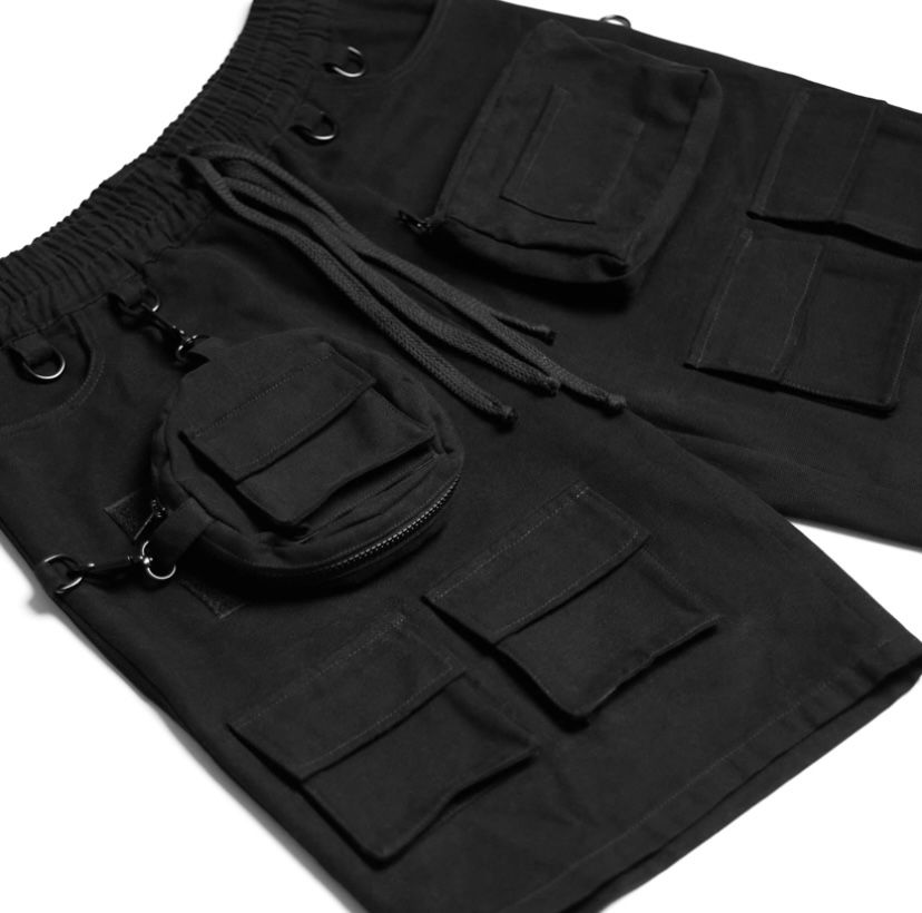SHINIGAMI COUTURE multipocket cargo shorts