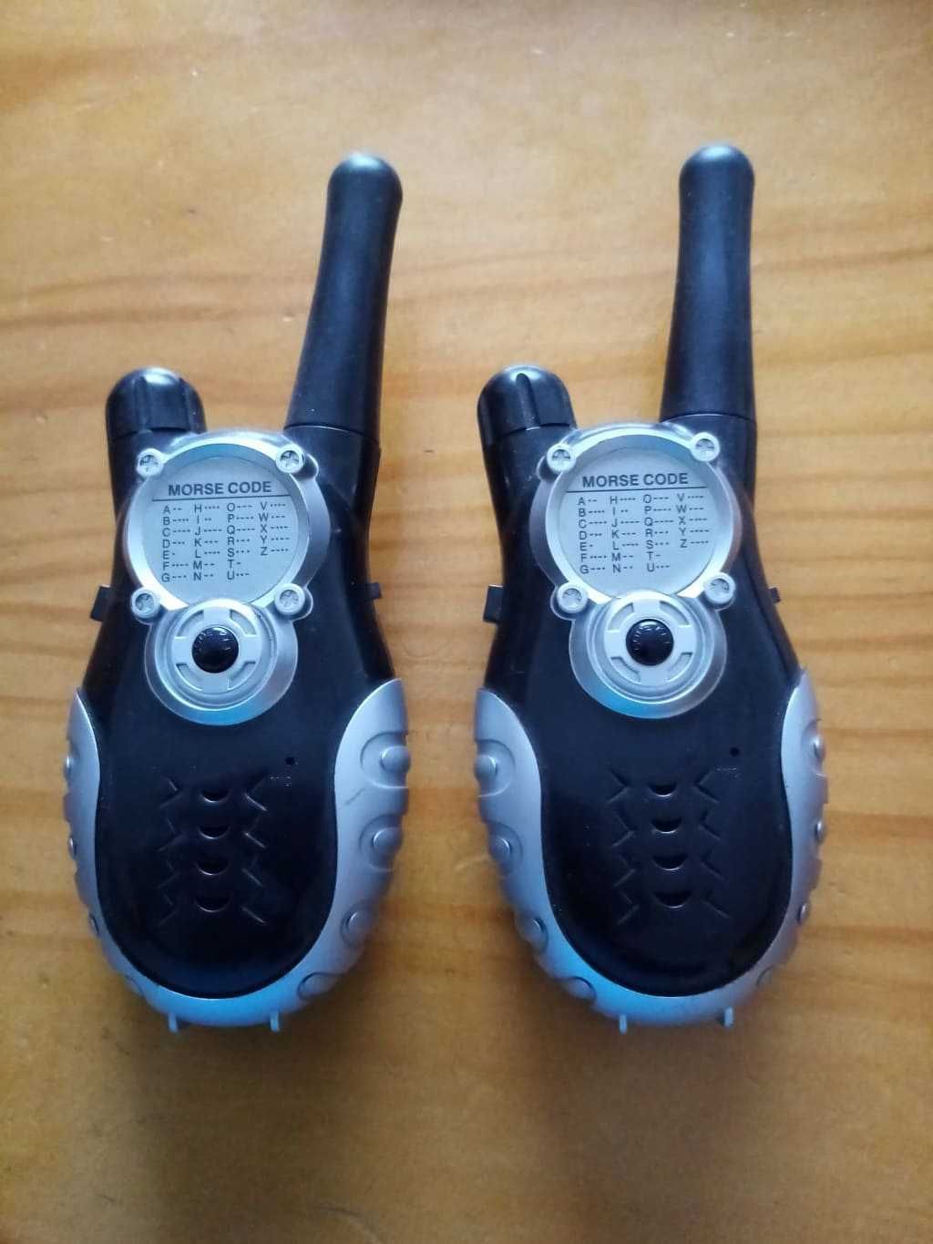 Emissor e receptor Walkie Talkie