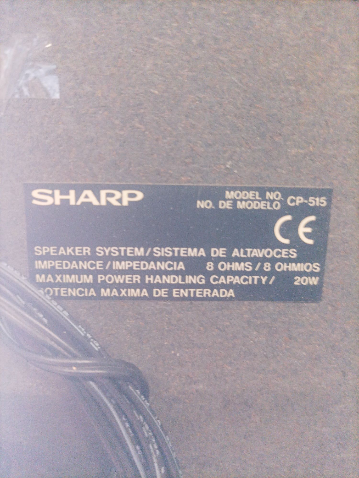 Colunas Sharp CP-515 20W