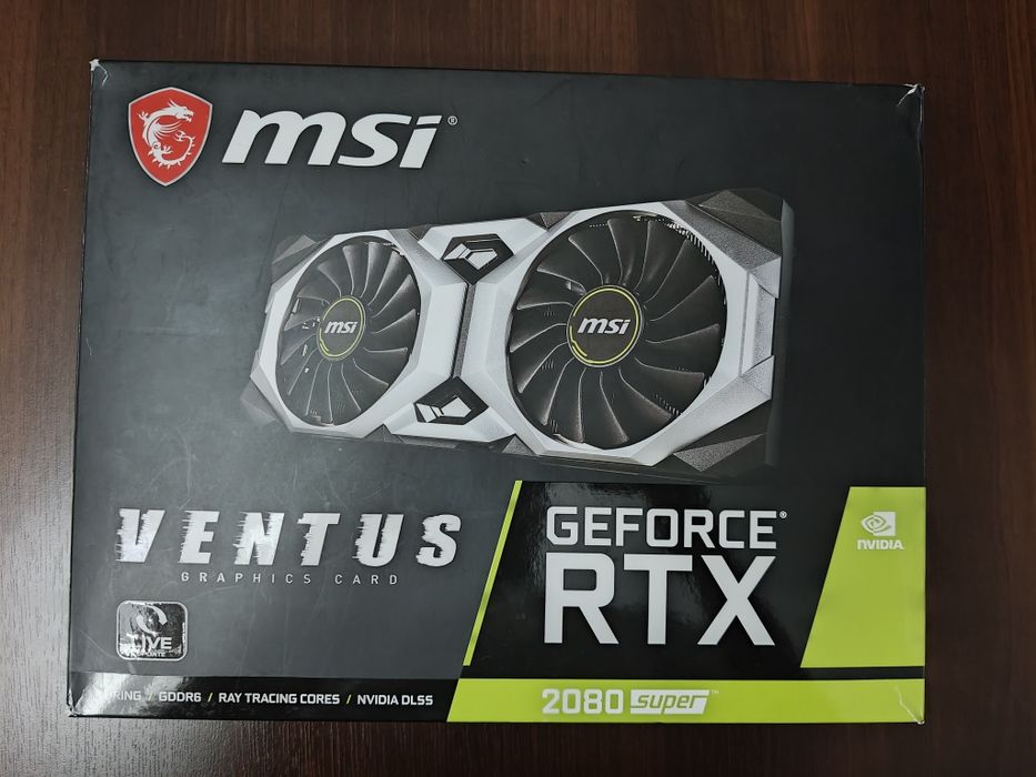 Karta graficzna MSI RTX 2080 Super Ventus OC 8GB