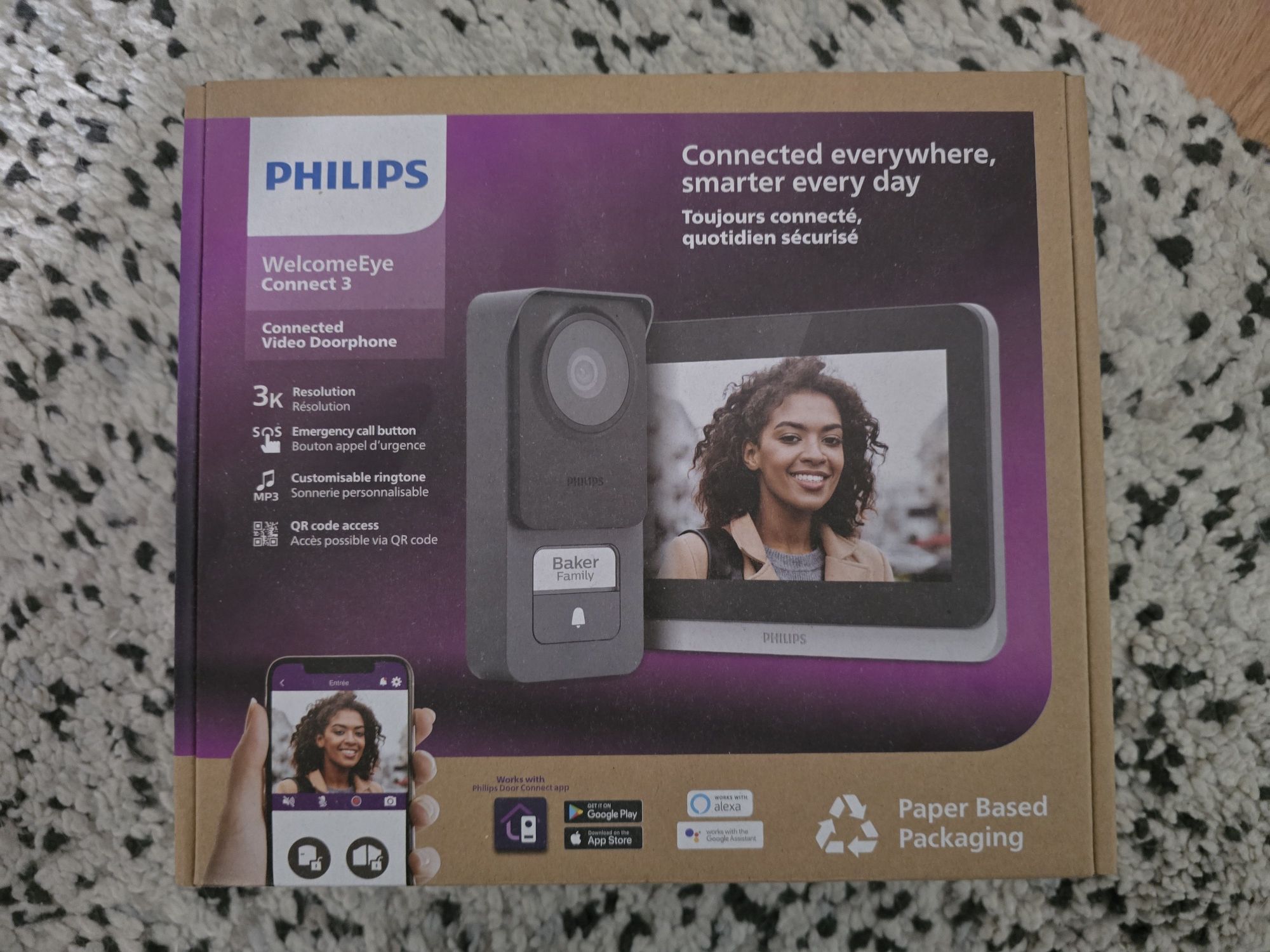 Philips welcome eye connect 3 selado