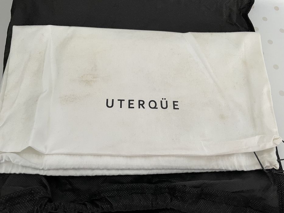 Ténis Uterque em pele com acessório amovível