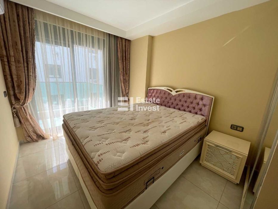 Оренда 2+1 в Махмутларі, Аланія. Перша лінія! Вид на море