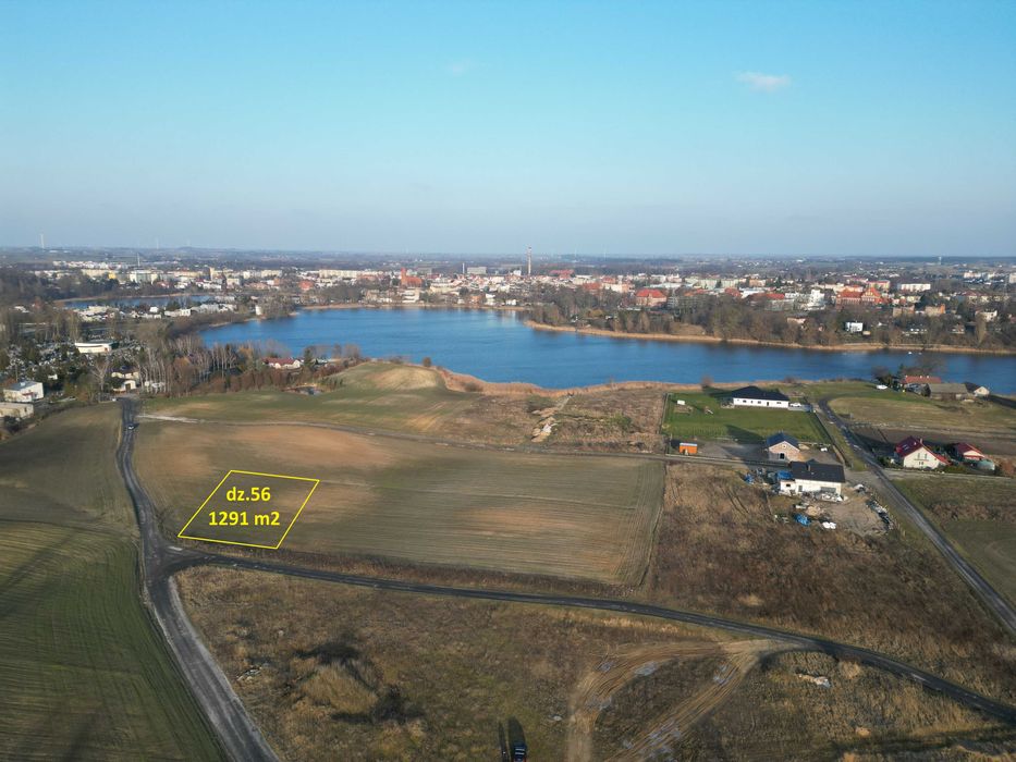 Działka na sprzedaż. Wąbrzeźno ul. Przejazdowa - Jezioro Frydek