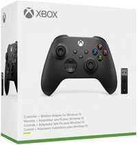 Геймпад Xbox Series X/S Carbon Black + Wireless Adapter для Windows 10