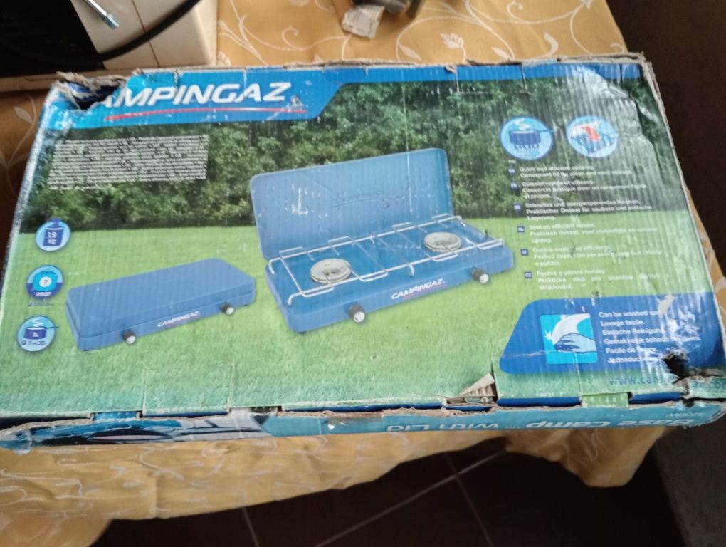 Fogão camping gaz 2 bicos