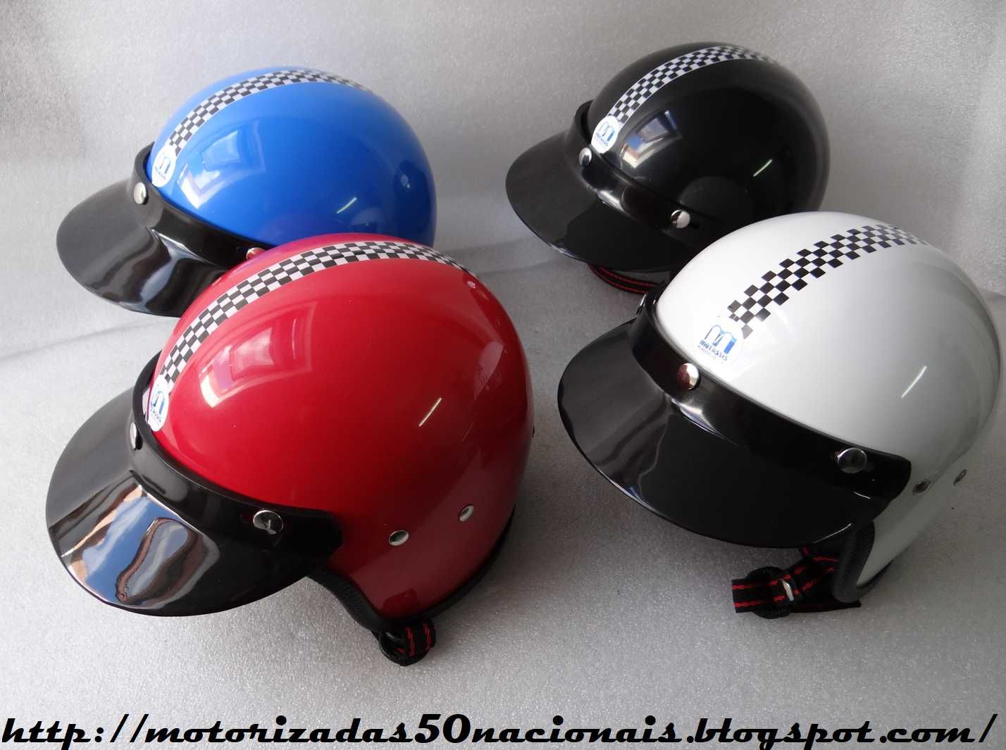 Capacete Mod. Astronauta Motasis Homologados c/ Pala