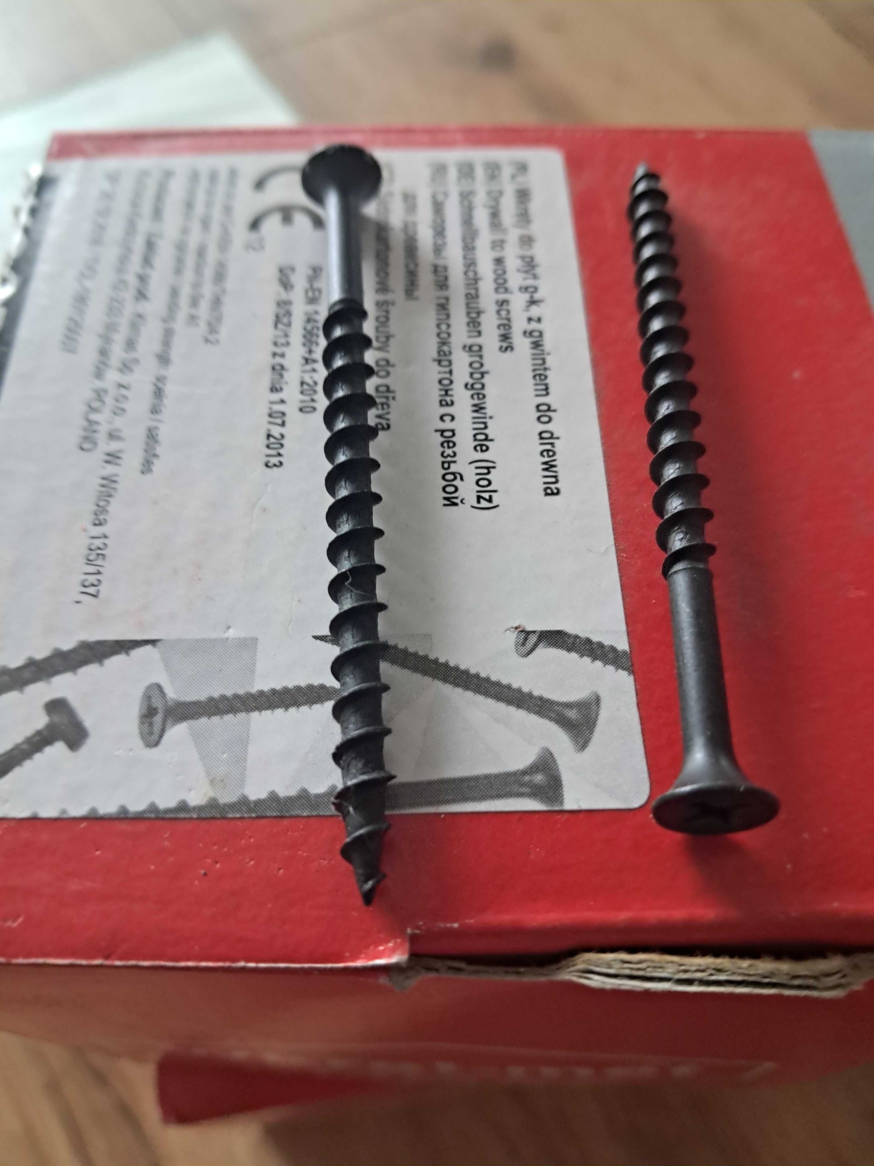 Wkręt do plyty g-k,z gwintem do drewna 4.2×70.