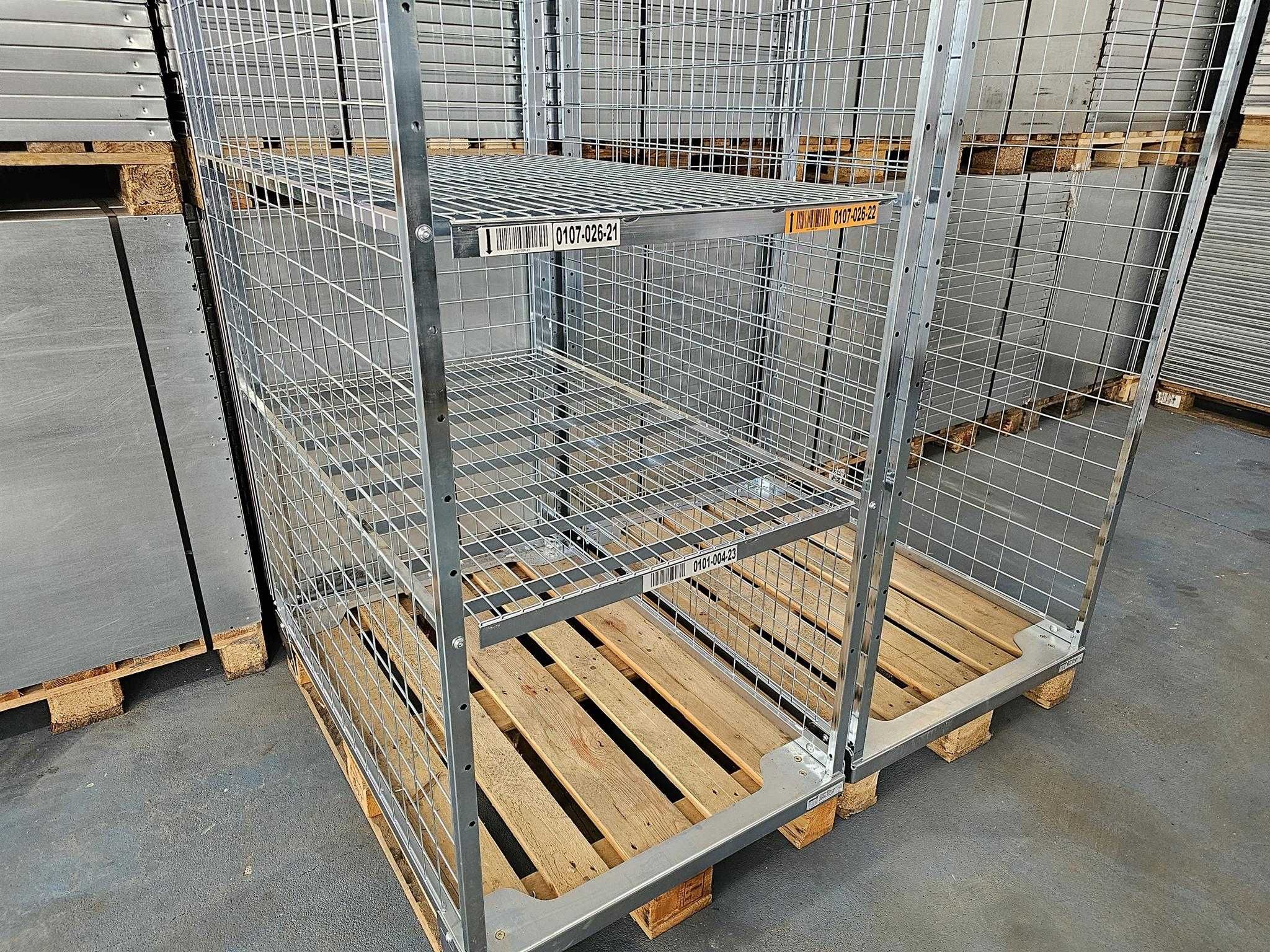 Kosz Nadstawka Gitterbox Regał Pojemnik Paleta Magazynowy Transportowy