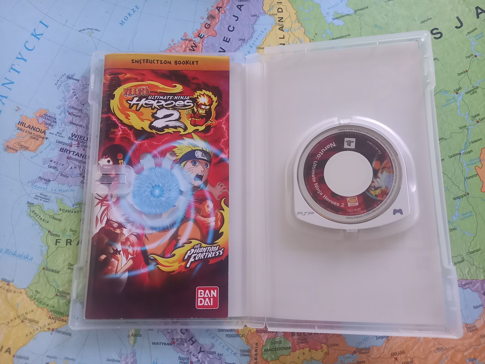Gra Sony psp ultimate ninja Heroes 2