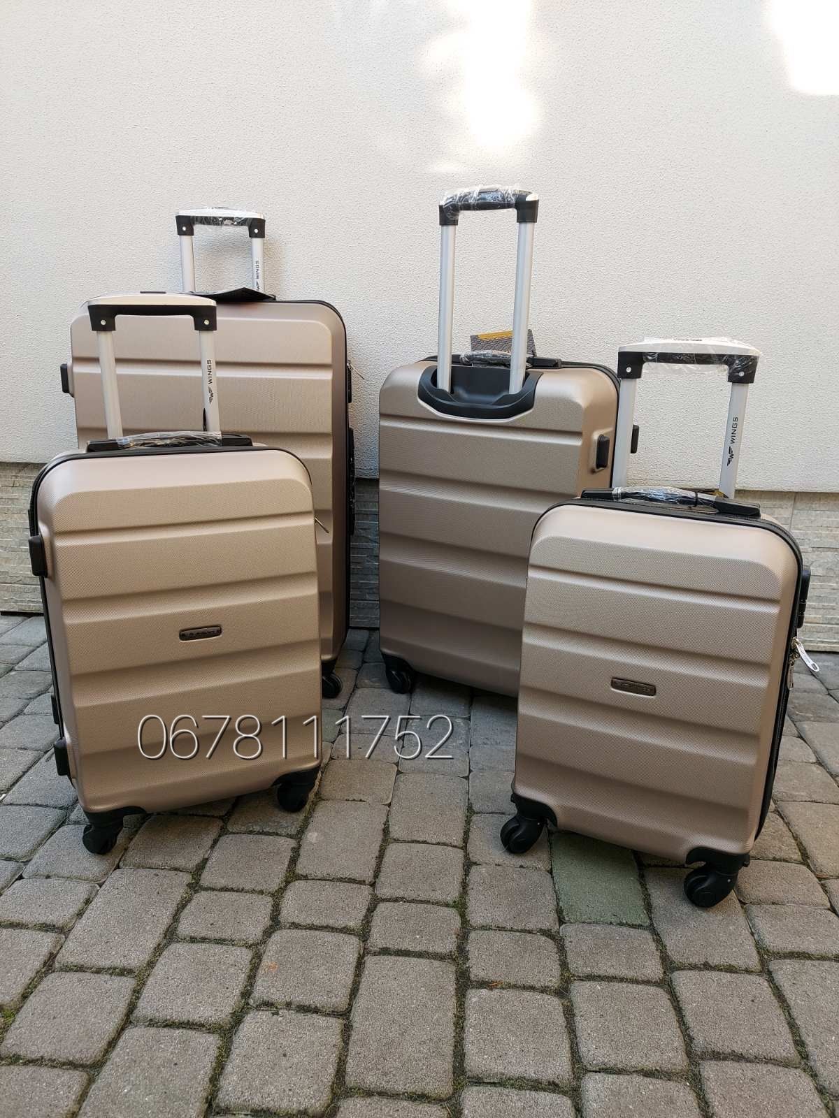 WINGS AT01 Польща XS/S/M/L валізи чемоданы сумки на колесах