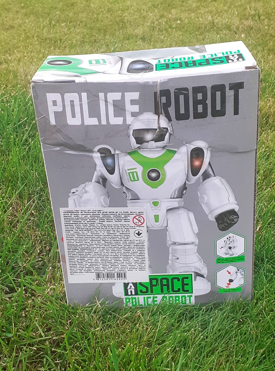 Police robot, інтерактивний робот, робот-трансформер