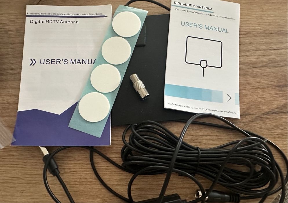 Cyfrowa antena wewnetrzna 1080p 4K/fullHD DVB-T/T2