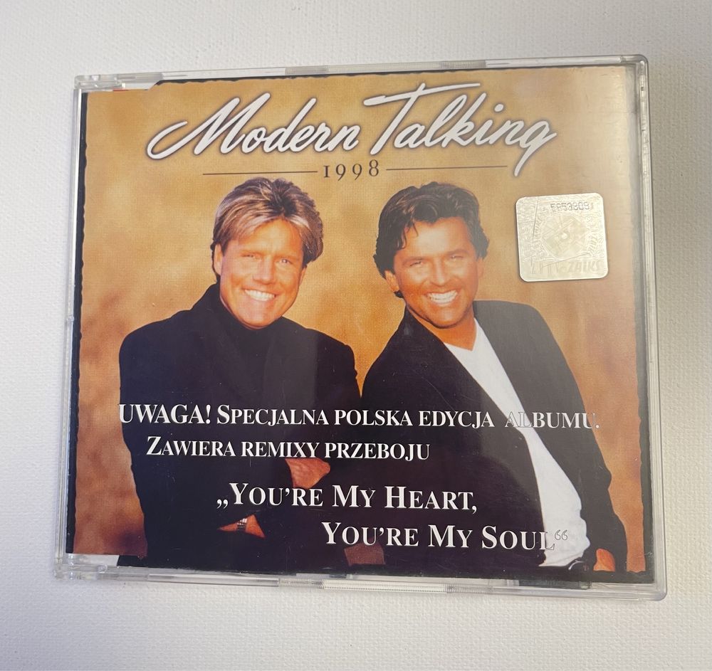 Modern Talking You’re my heart You’re my soul singiel cd 1998