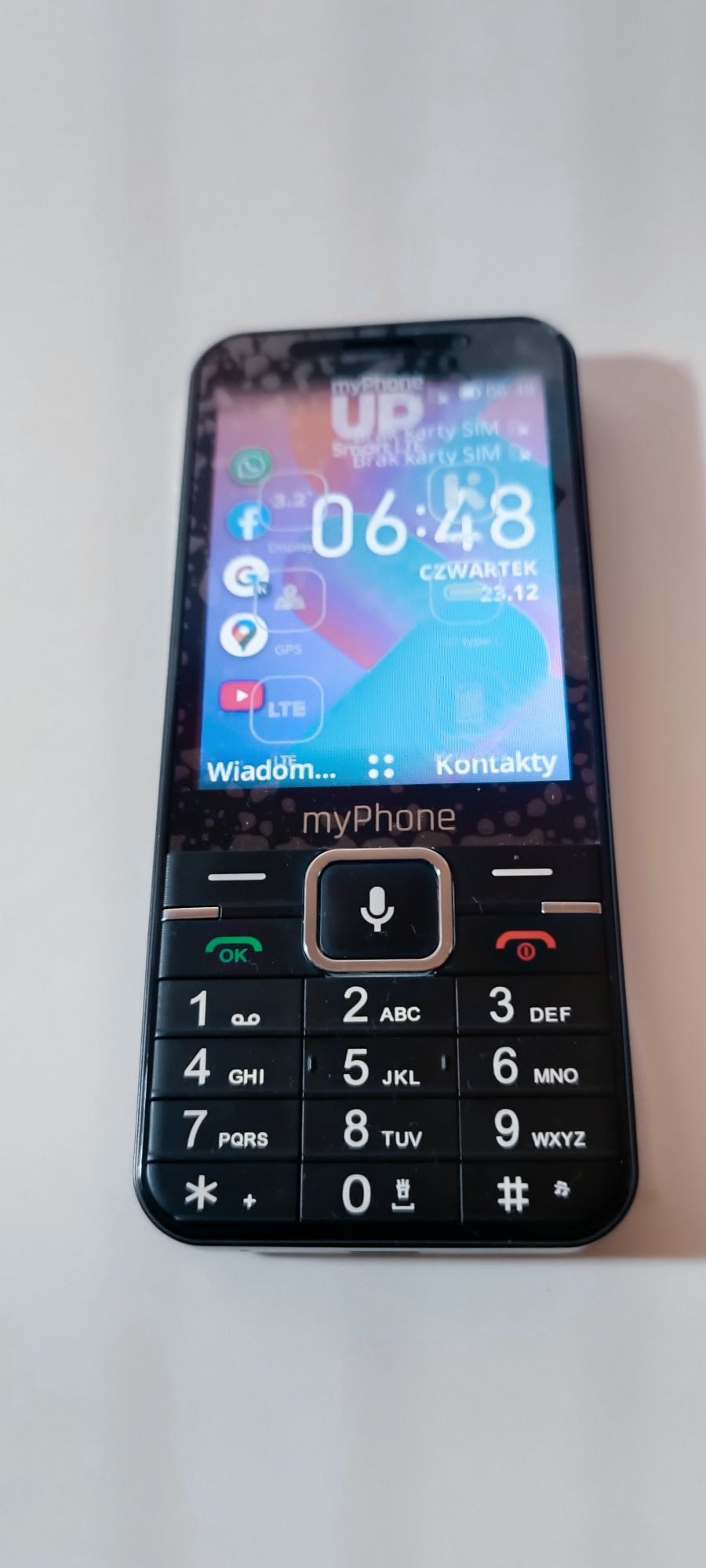 Telefon dla seniora MyFone Up LTE Nowy