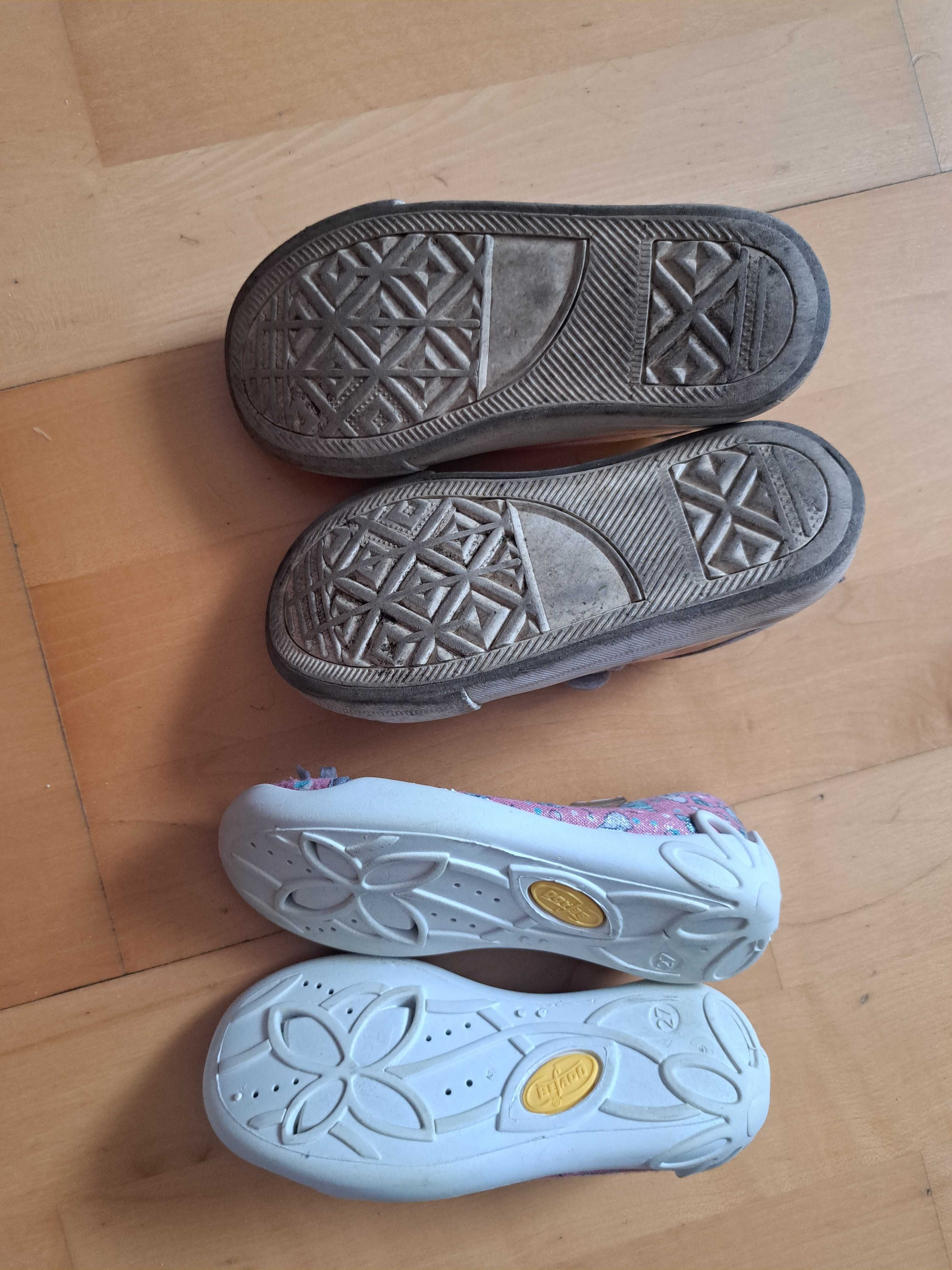 Trampki ccc i kapcie Befado r. 27