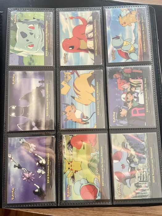 Pokemon Topps set Episodes completo