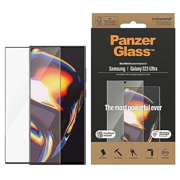 Szkło hartowane PanzerGlass Ultra-Wide Fit z aplikatorem na Samsung Ga