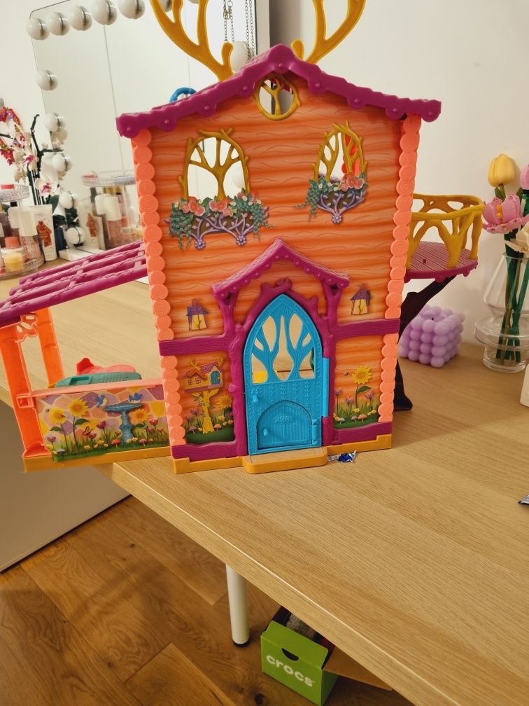 Enchantimals Duży Domek Jelonków LALKA ZESTAW