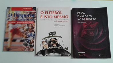 Livros sobre desporto (Futebol, dopagem ética etc)