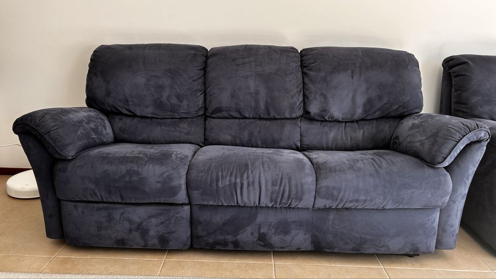 NATUZZI Conjunto 2 sofás ! Novo Preço !