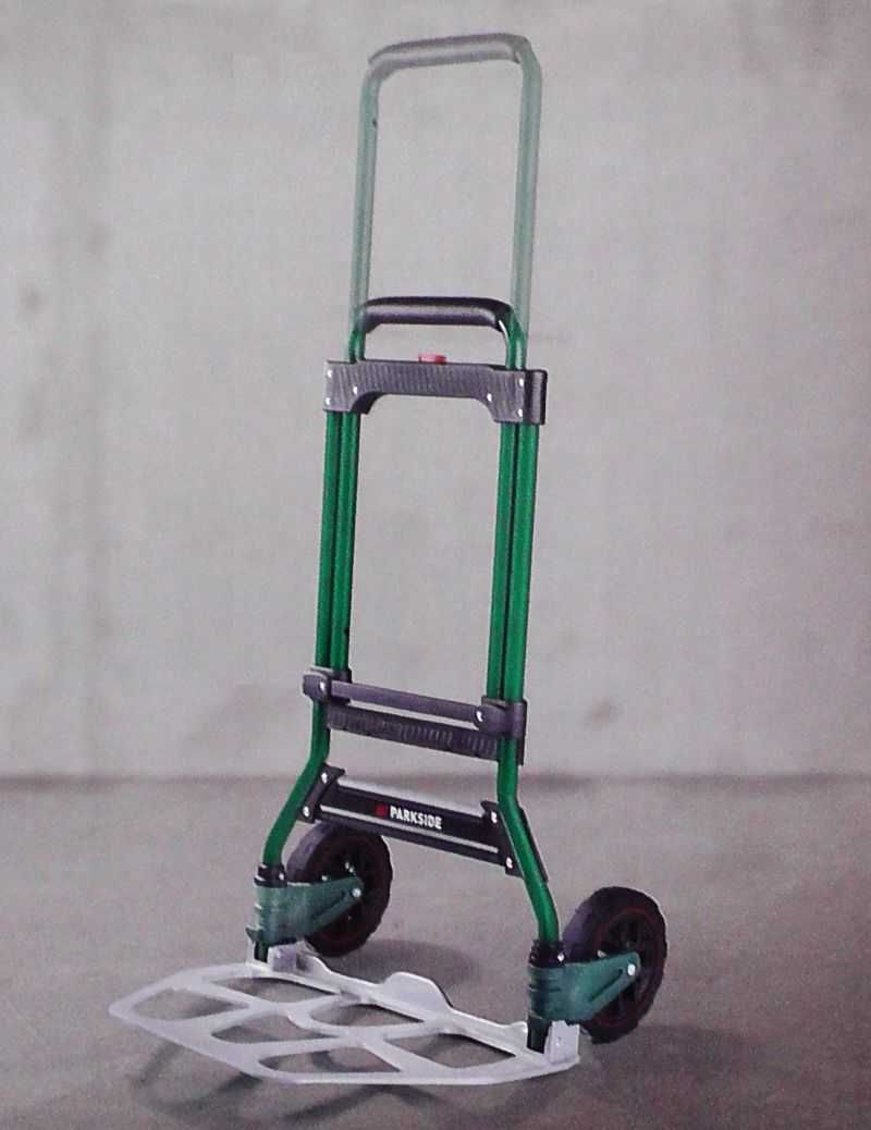 Wózek transportowy składany do max. 100kg lekki 110cm