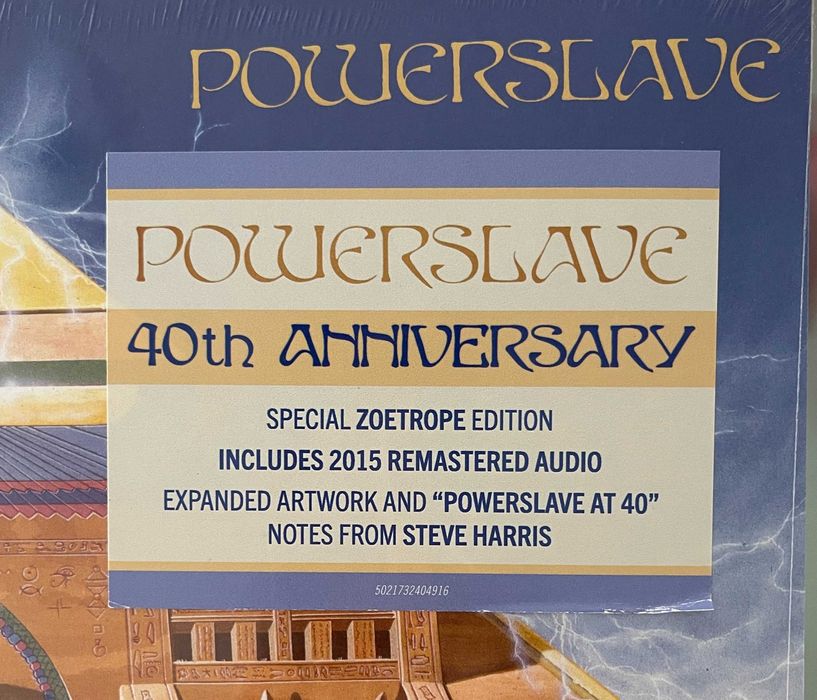 LP (Zoetrope) Iron Maiden - Powerslave