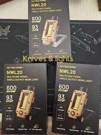 Nitecore NWL20, мультифункціональний COB ліхтар