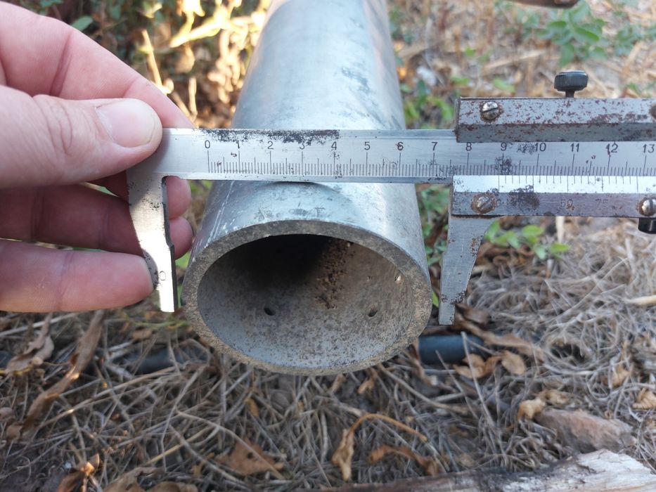 Труба алюміній ф89мм х 9.5метра