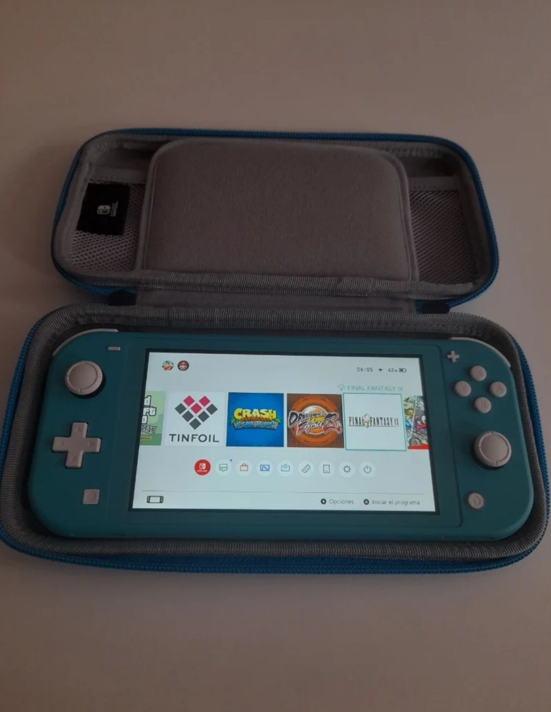 Nintendo switch lite desbloqueada