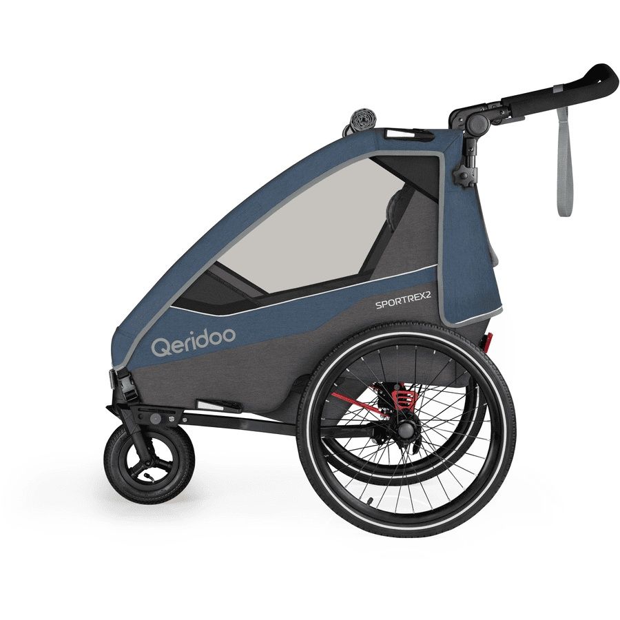 Nowa Przyczepka rowerowa dla dzieci Qeridoo Sportrex 2 wózek 2023