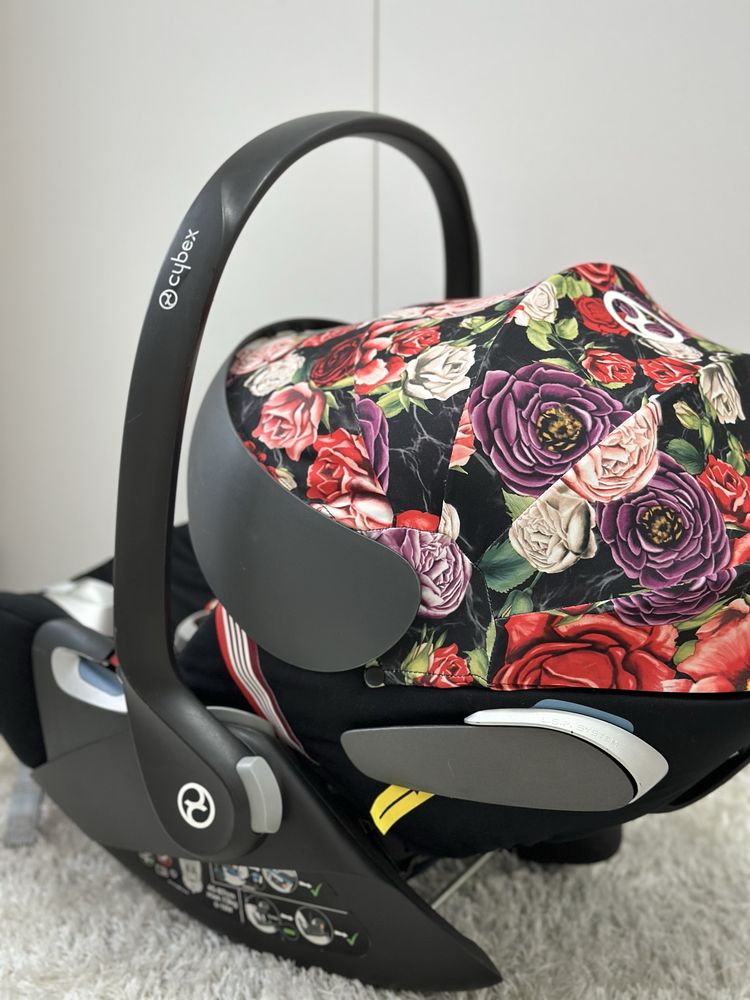 Автокрісло автолюлька Cybex Cloud Z i-Size Blossom