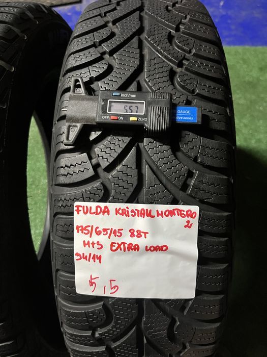 2x 175/65/15 88T FULDA KRISTALL MONTERO 2 M+S XL  zimowa
