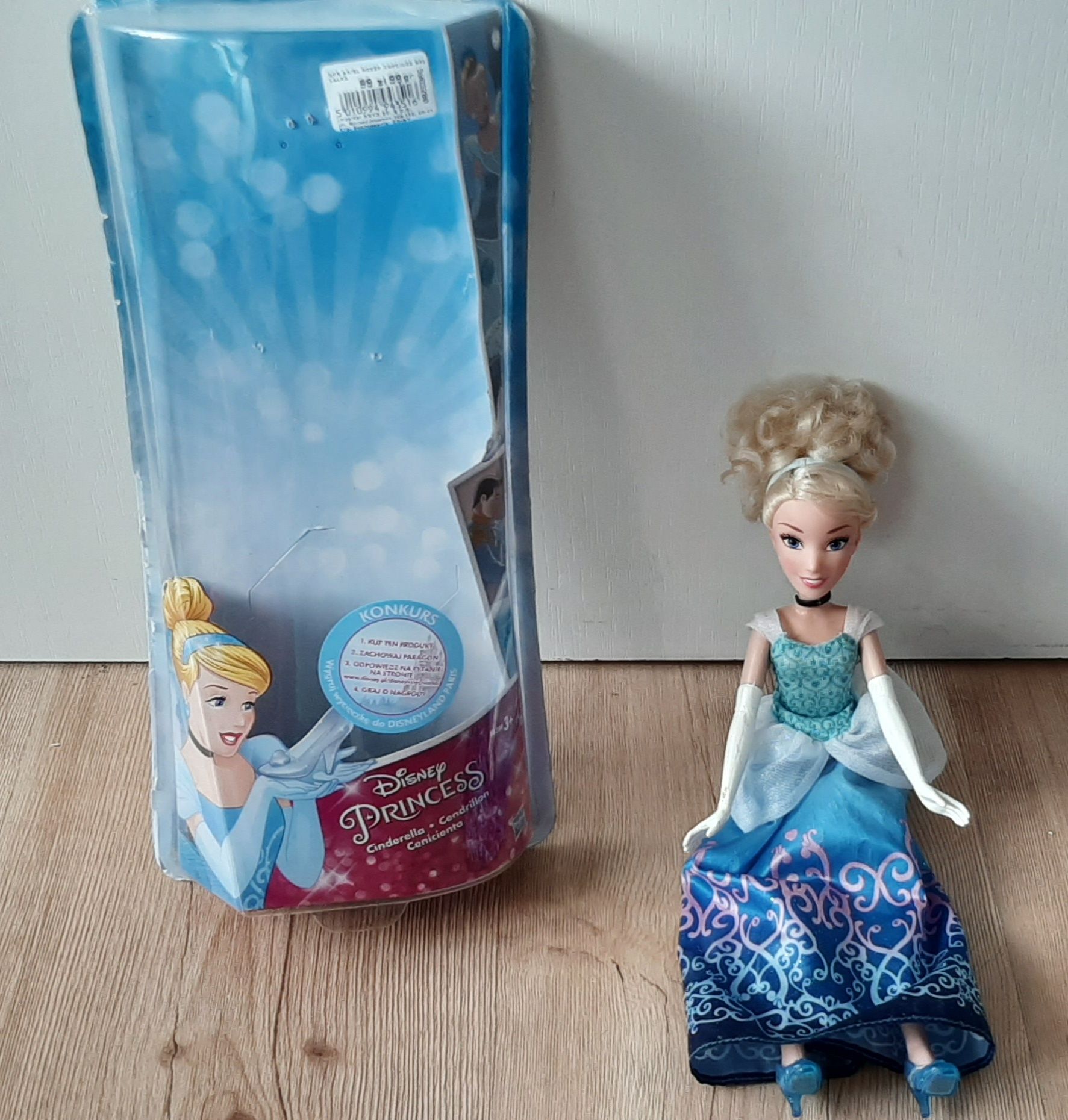 Lalka Barbie Kopciuszek pudełko