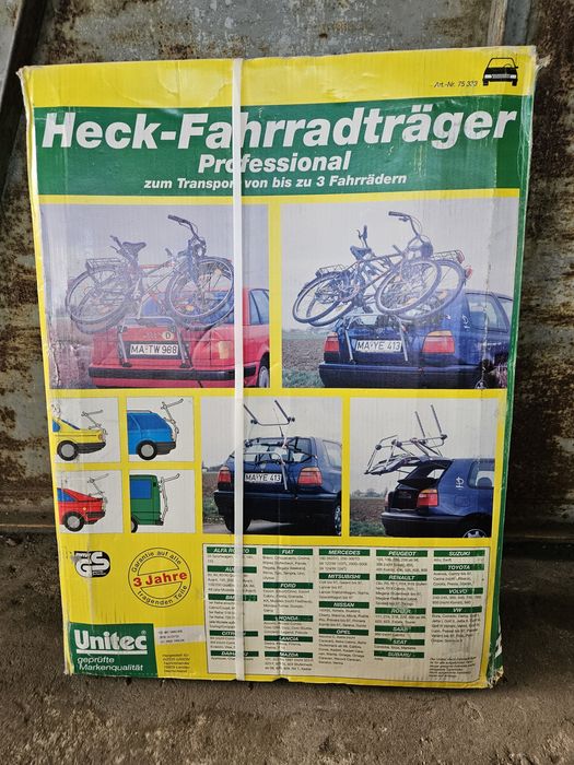 Bagażnik rowerowy 2002 rok nie Używany