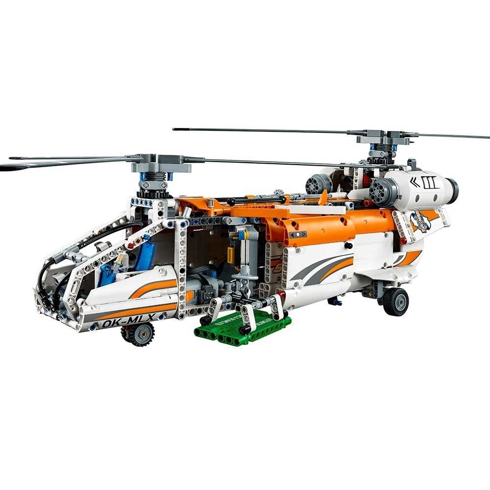 Lego Technic 42052 Heavy Lift Helicopter com motor Descontinuado Novo