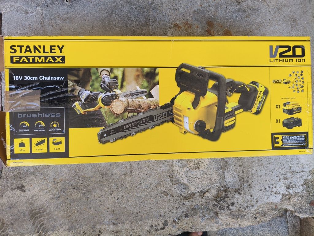 Motosserra a Bateria Stanley C/garantia