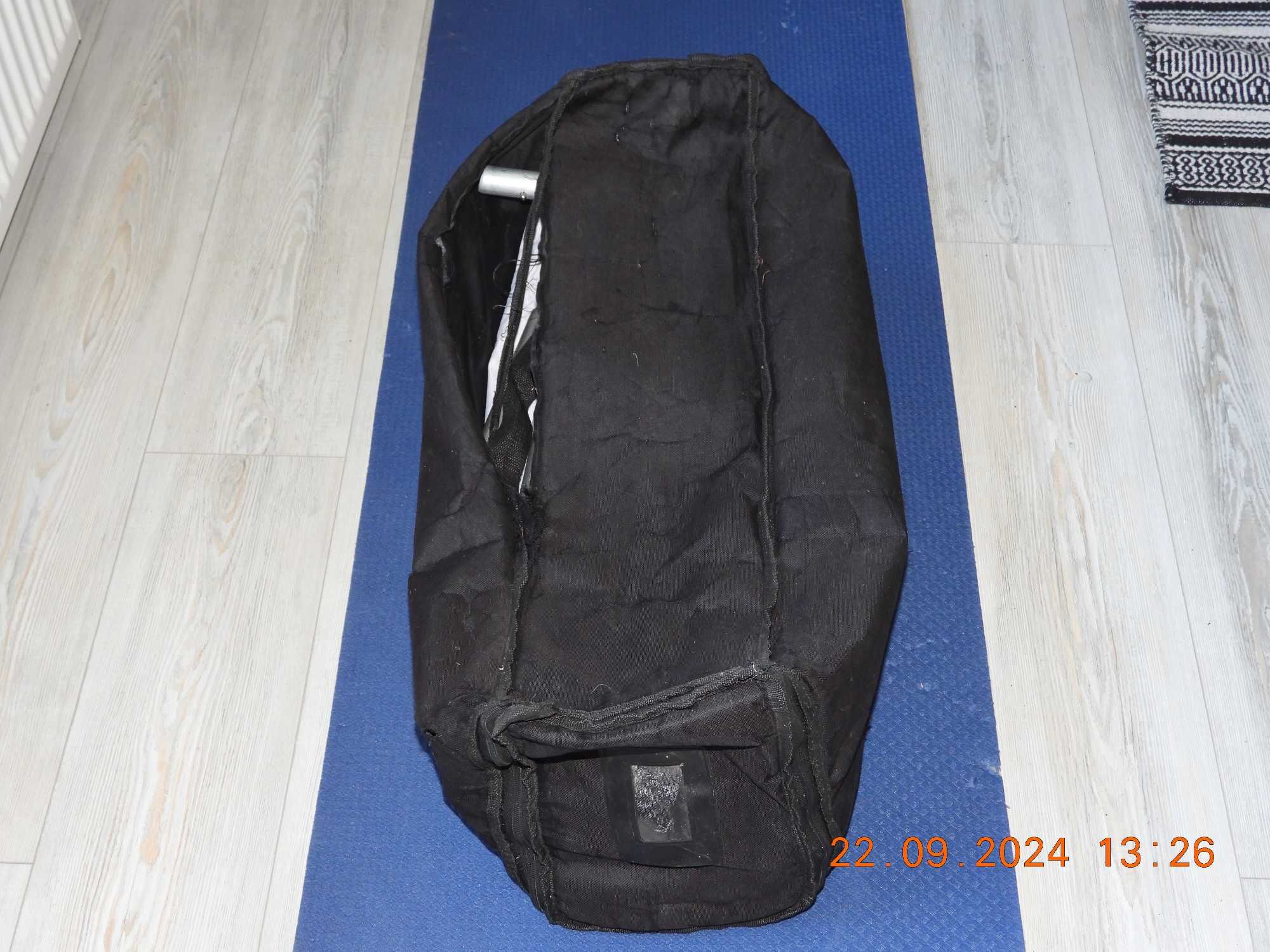 Kurtyna - biała 2,3m x 2,9m z aluminiowym stelażem, Dj, wesela,imprezy