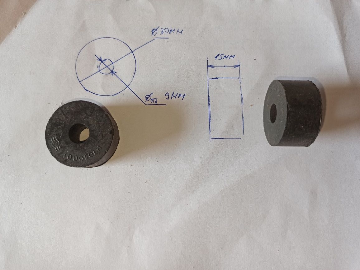 Резиновая втулка буфер подушка