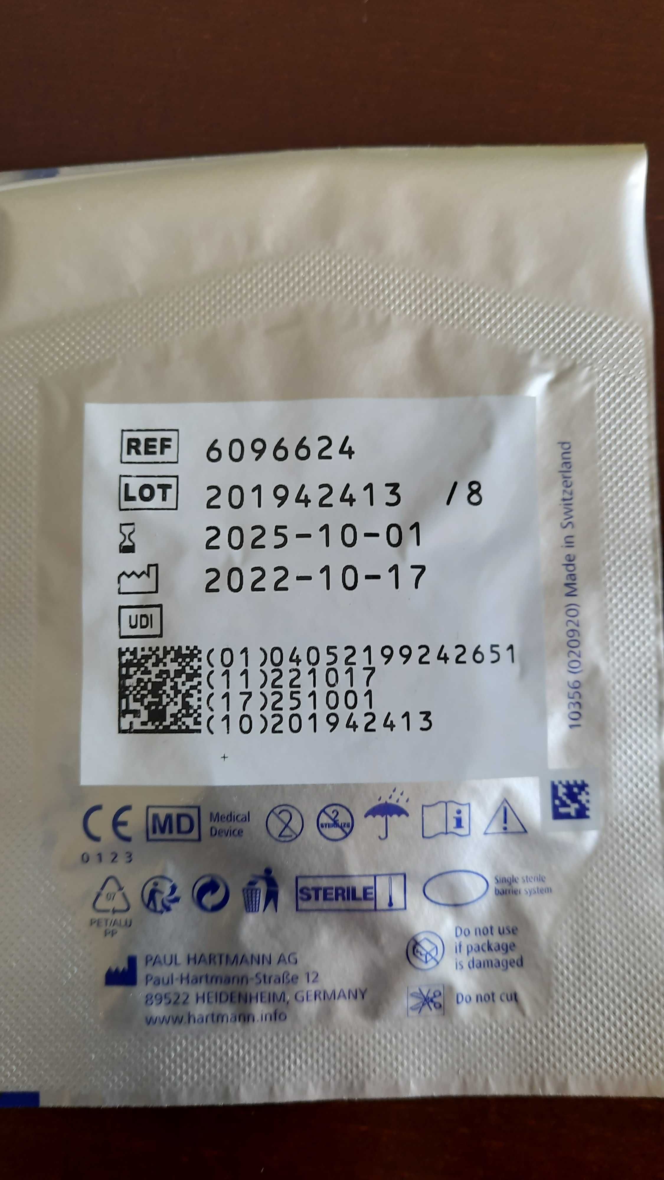 opatrunki na odleżyny, rany  HydroClean advance 4 cm i 7,5x7,5 cm