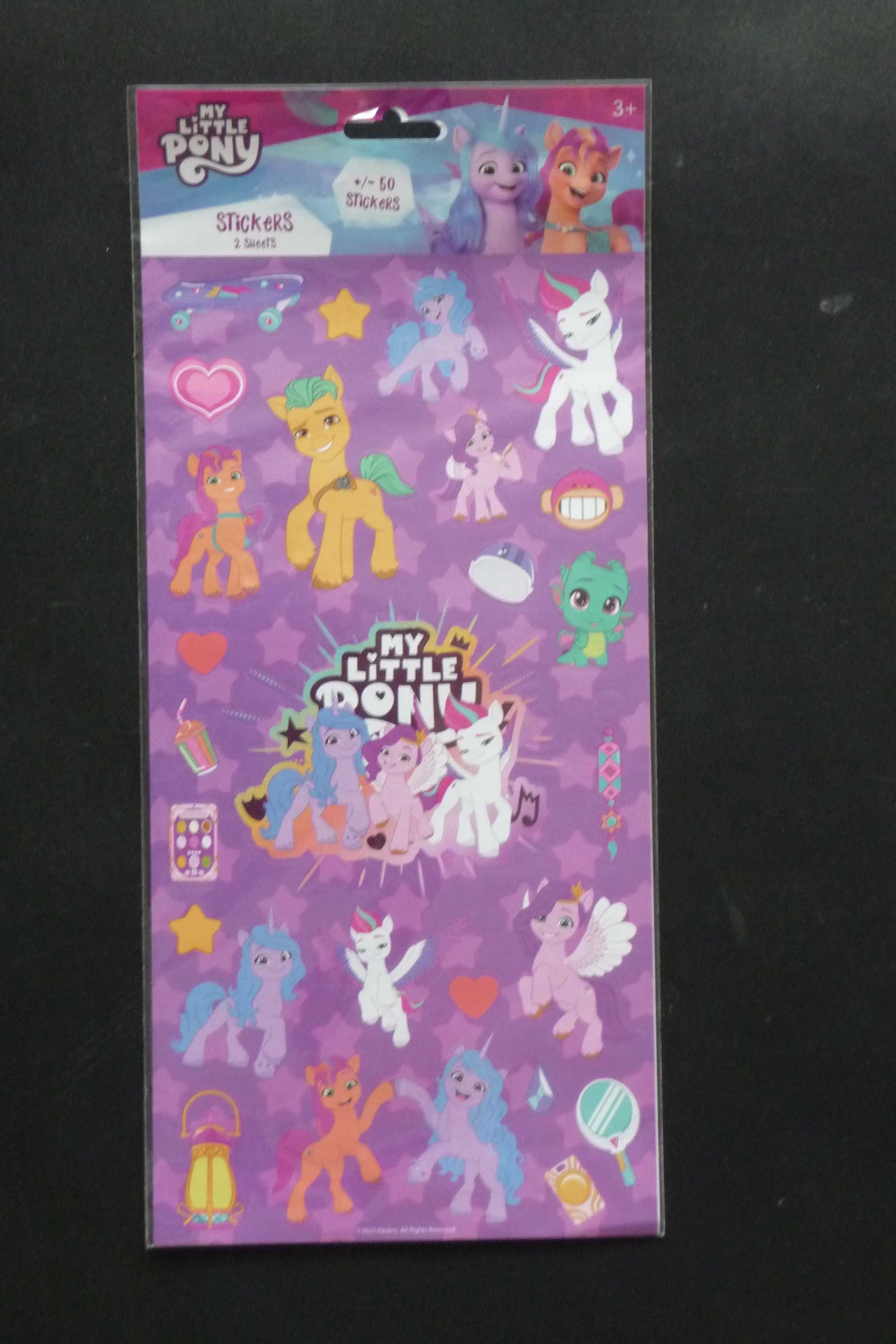 Naklejki z bohaterami bajki My Little Pony