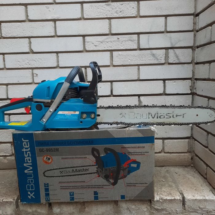 Бензопила BauMaster 1500 + интерскул 500 грн