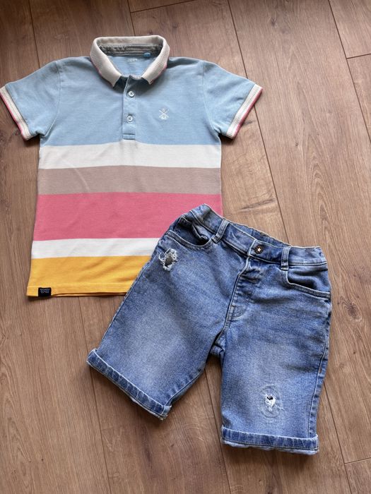 Комплект футболка шорты next 116-122 р