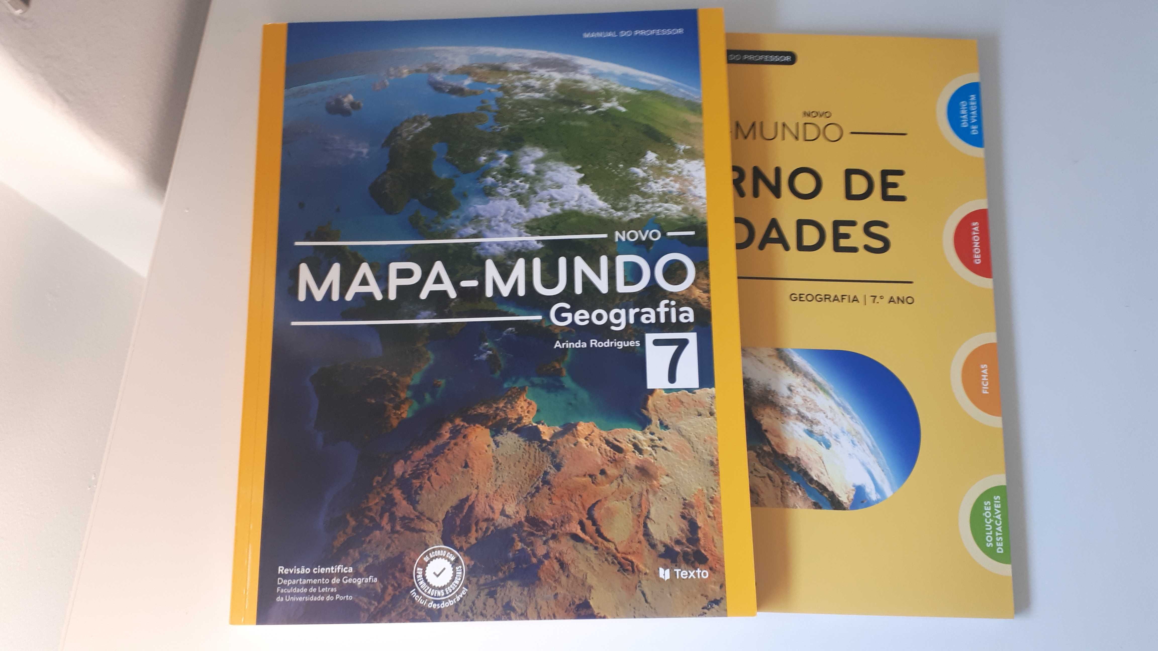 Mapa-Mundo Geografia 7 + cad. de ativ. (versão do professor - novos)