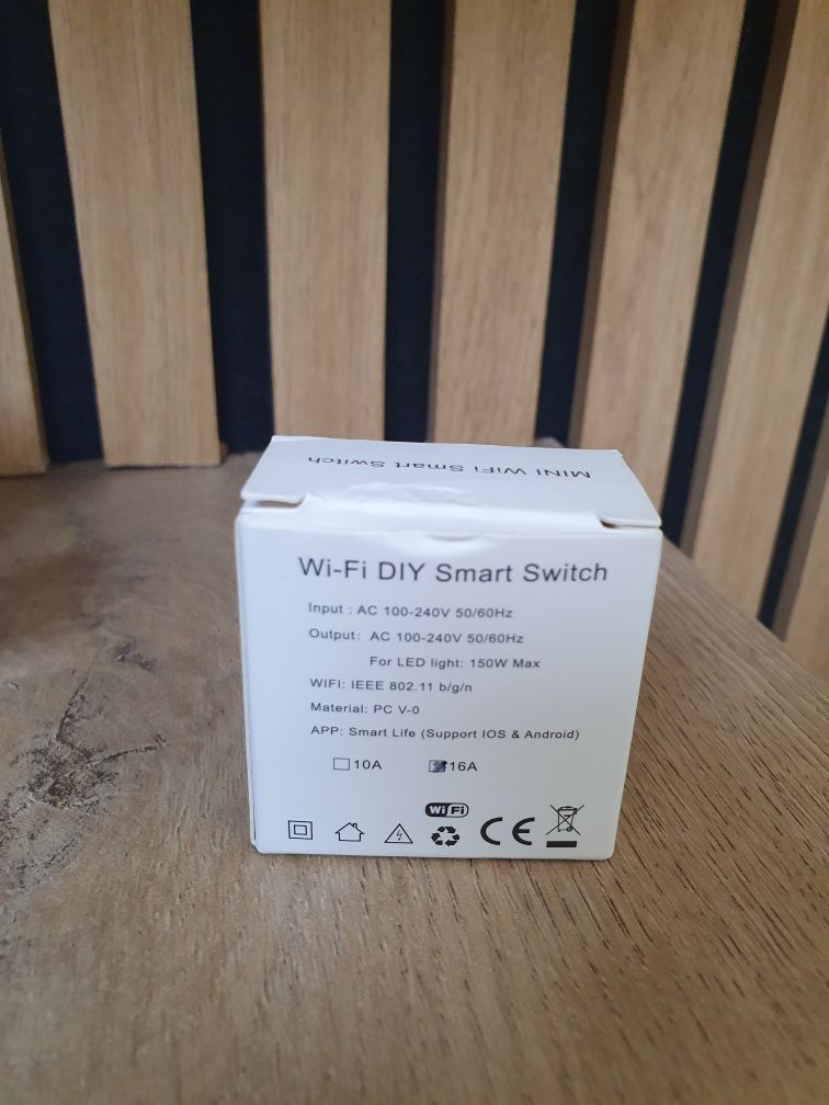 Interruptores mini inteligentes wifi