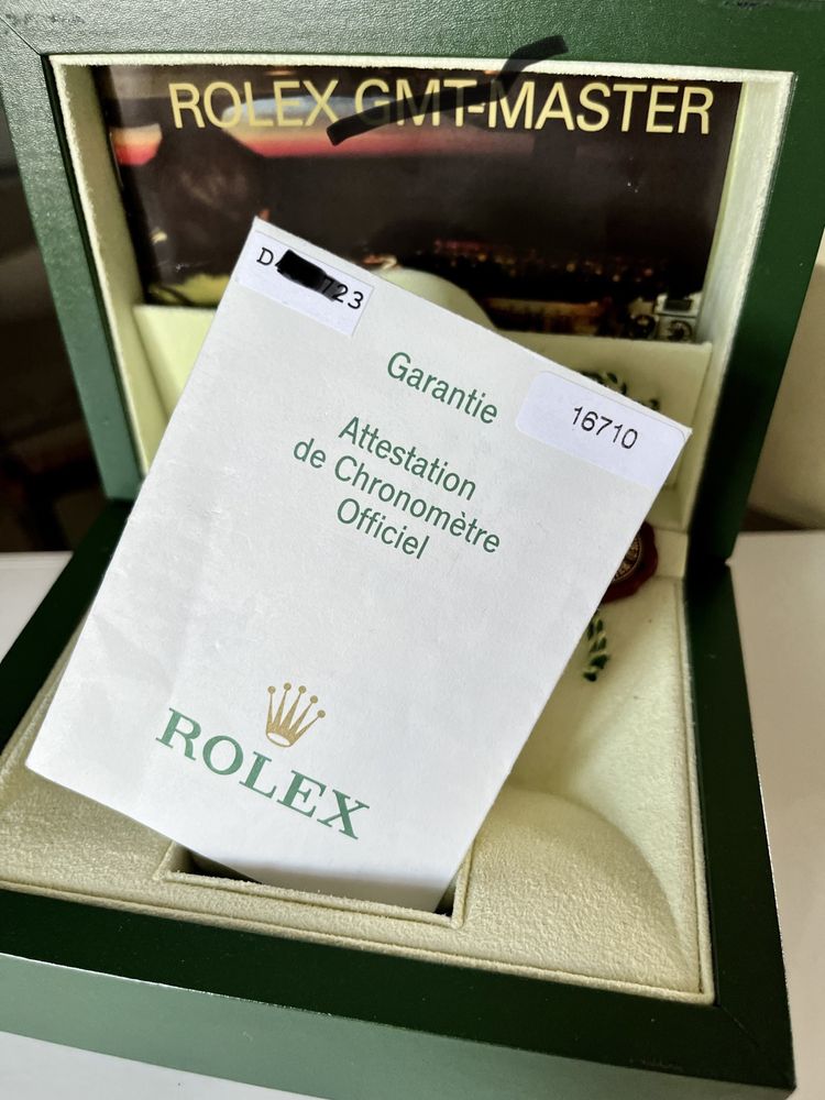 Rolex Gmt Master II Coke Full Set 2006