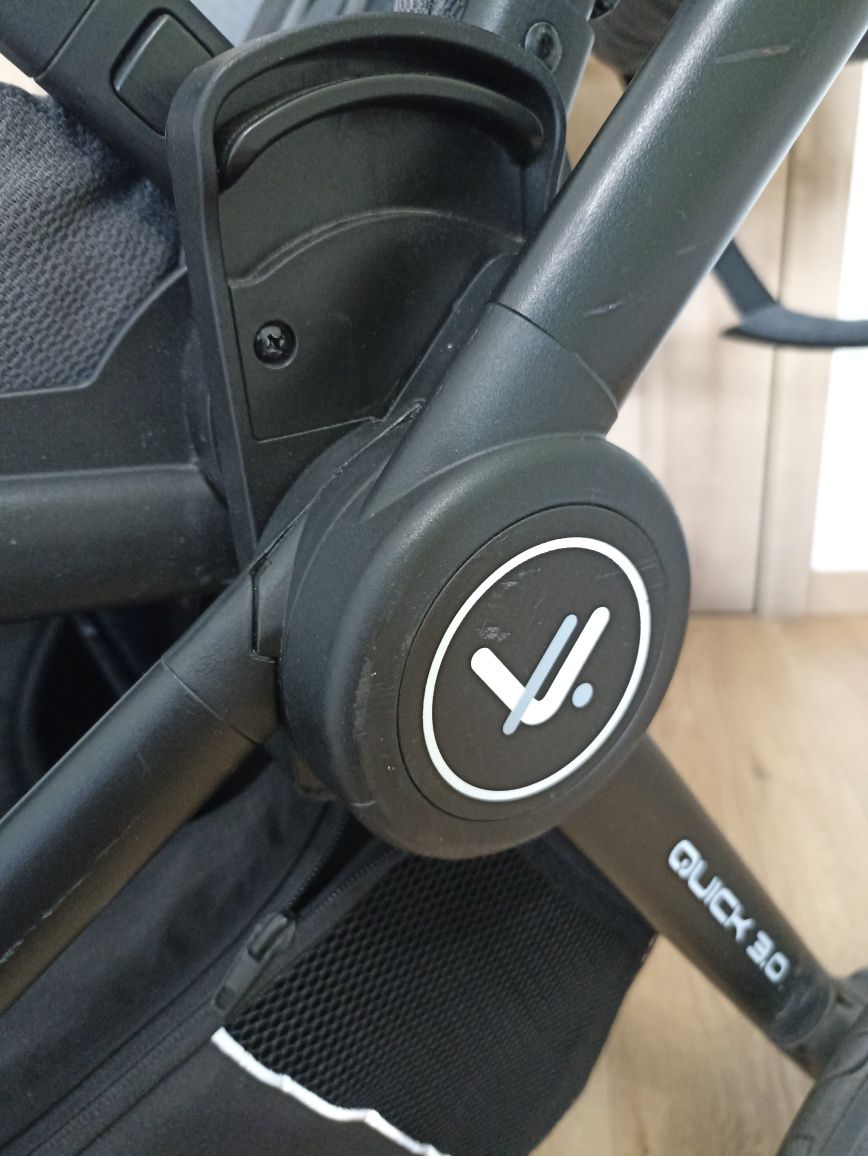 Wózek Muuvo Quick 3.0 Iron Graphite 2w1