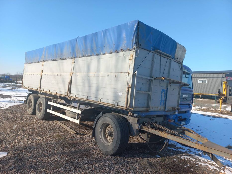 MAN tga 2005 года сцепка самосвал