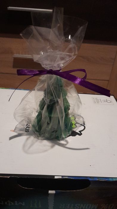 Świeczki w kształcie choinki